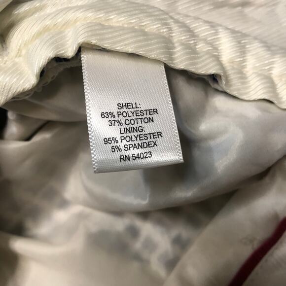 Banana Republic Navy Dot Print Trouser Pants - Picture 4 of 5